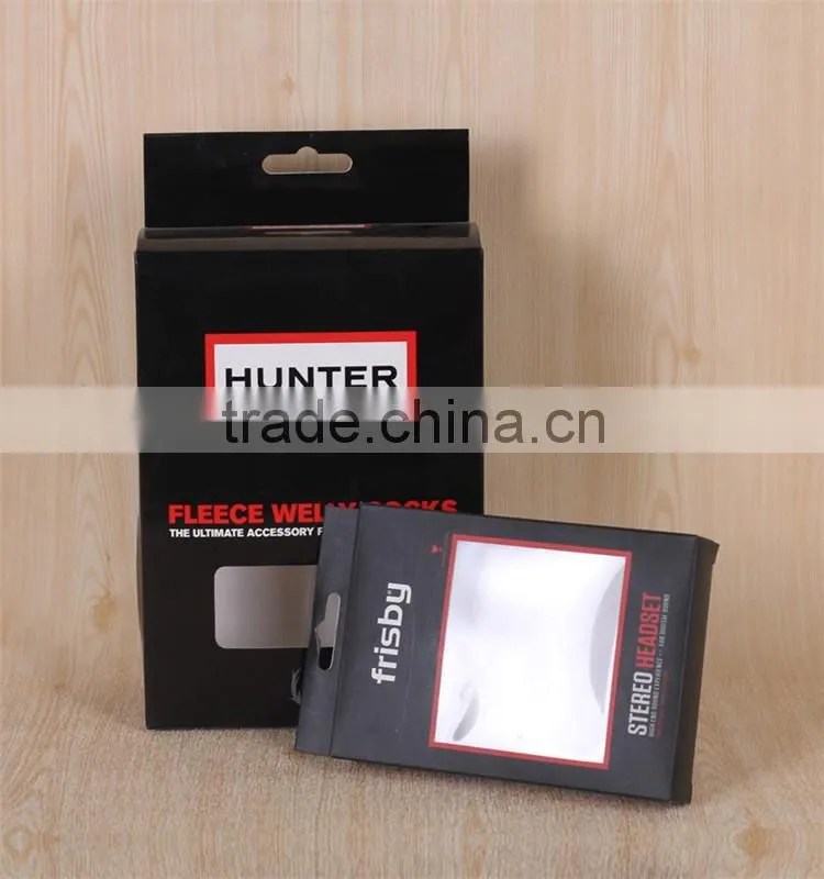 Custom packaging for socks