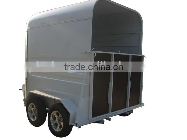 Economic standard 2 or 3 straight angle load horse float