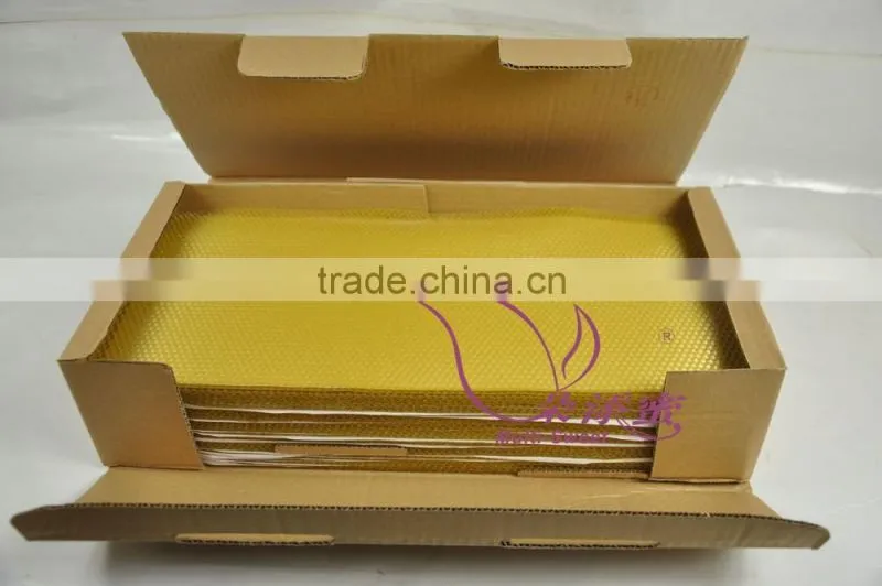 beeswax foundation sheet , bees comb foundation with natural beeswax
