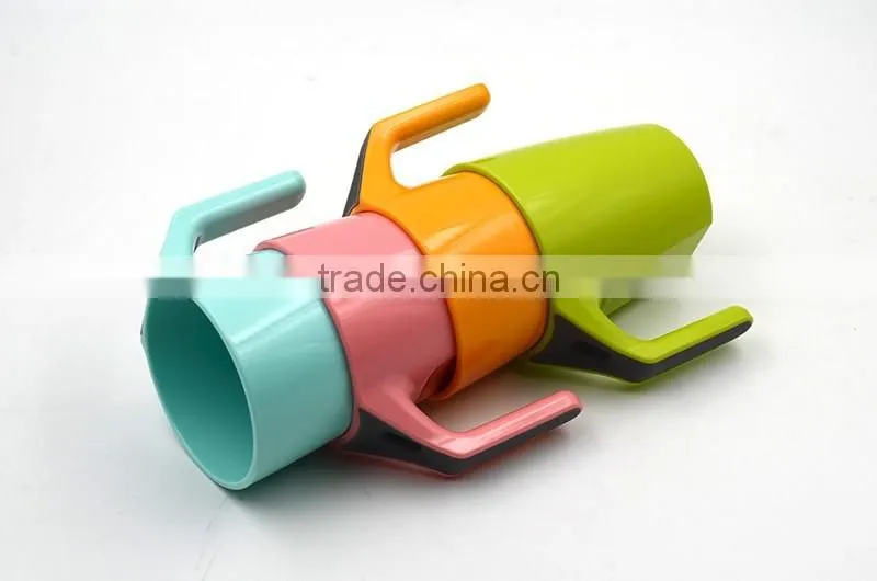Colorful Biodegradable corn powder travel cup