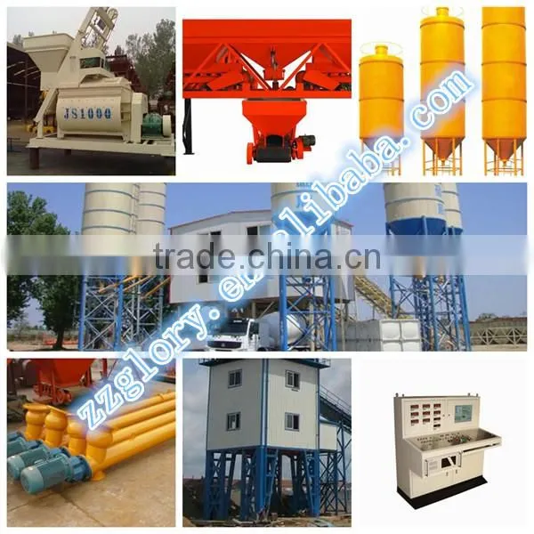ISO approved 50M3/h concrete batch plant for sale with factory price