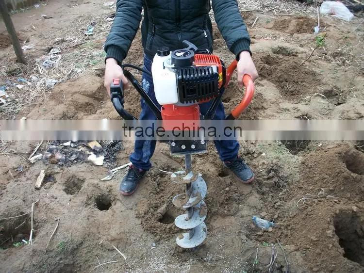 Earth Tools Hand Held Posted Hole Digger 52cc 52cc Digging tools