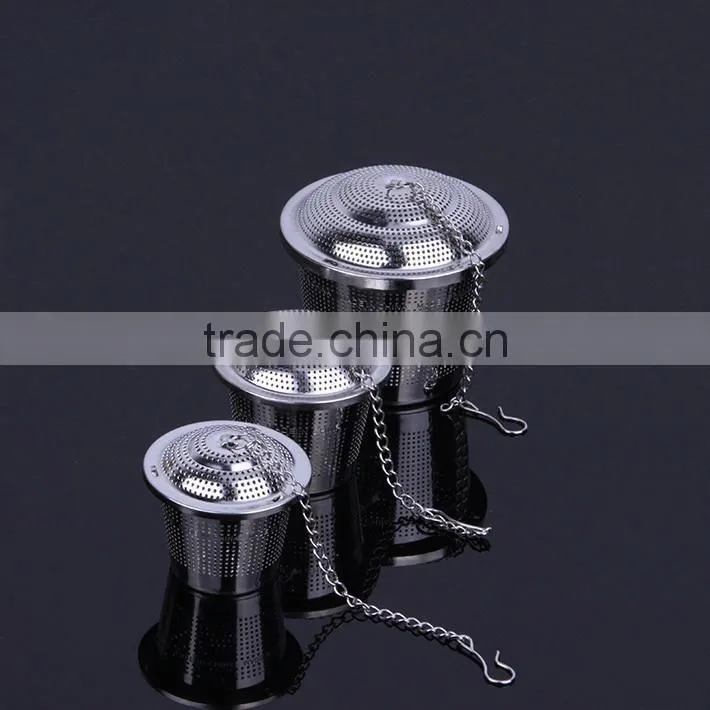 stainless steel loose leaf tea strainers filter 2 sets with spoon