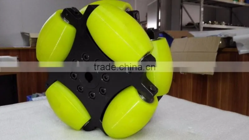 NM127A 360 Degree Omniwheel 127mm 5 Inch Industrial Heavy Duty HD Mecanum Wheel