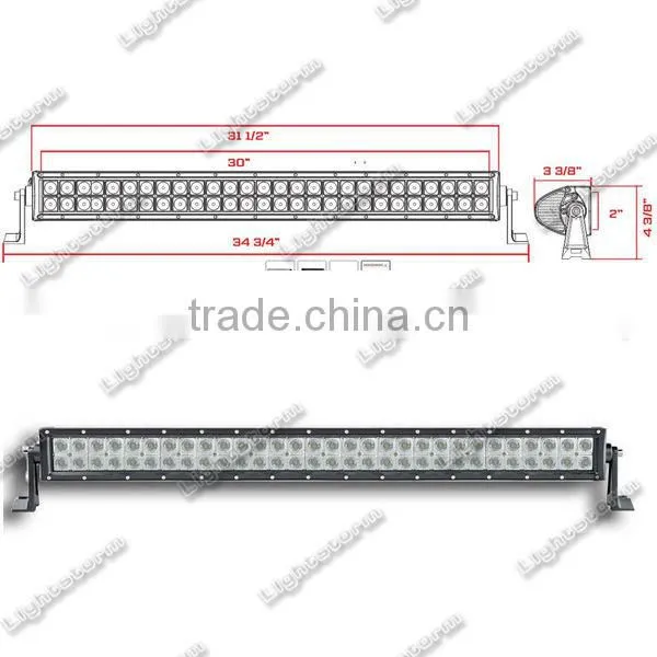 Double row led light bars 32inch 180W power Offroad work Light bars LED Farming Lights Work Lamps Automotive