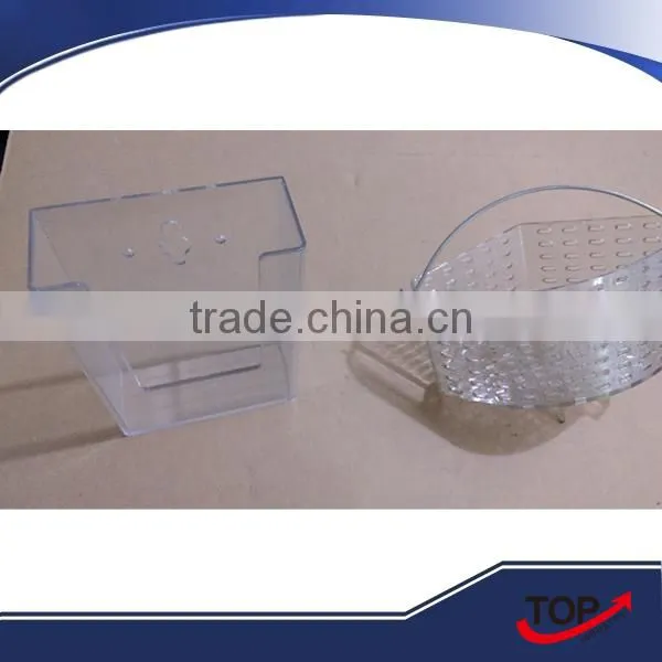 2016 plastic wall-handing storage holder for pen/ label card used in goods shelf