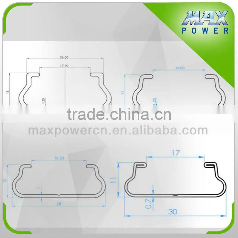 Spare parts 3me welded steel profile