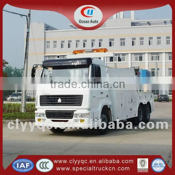 Sinotruck heavy wrecker towing truck