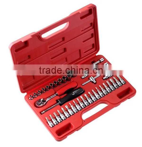 39pcs 1/4"DR metric socket set