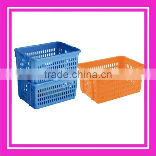 plastic stackable basket / collapsible basket