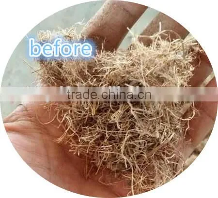 Cut palm EFB Long fibre to short quickly
