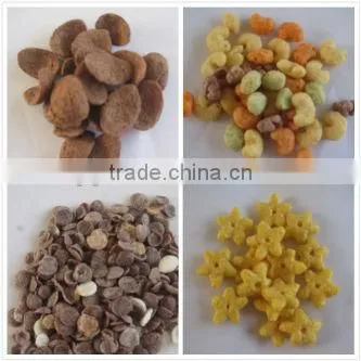 Automatic Cereal Breakfast corn flakes production line/corn flakes processing machine/ pop corn machinery
