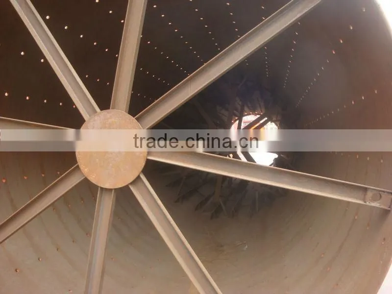 Rotary cooler for lime,fertilizer,etc.