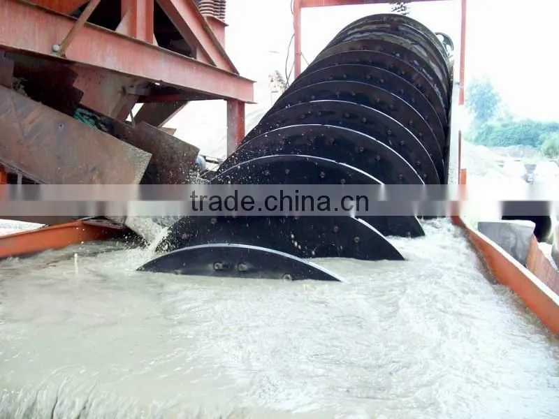 Spiral sand washing machine/sand classifier
