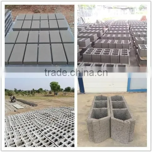 Small cement brick making machine price in India