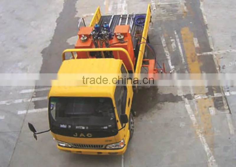 GD18L-2 Double cylinder and pump cold paint truck-mounted road marker