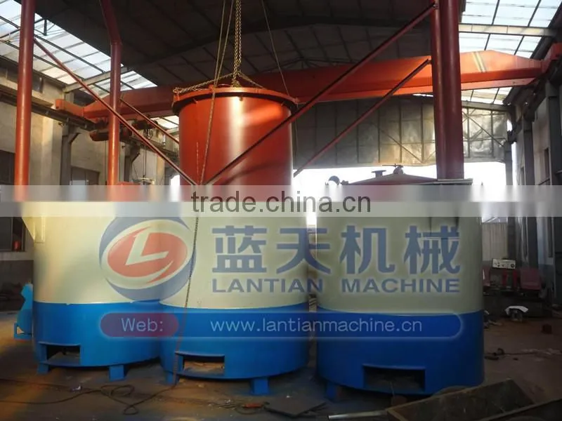 New Type Design of Large Valid Volume Trade Assurance Wood Log Charcoal Carbonization Furnace