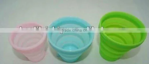 Free Packing Silicone Collapsible Cup