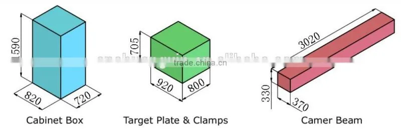 WHEEL SERVICE EQUIPMENT 3D WHEEL ALIGNMENT