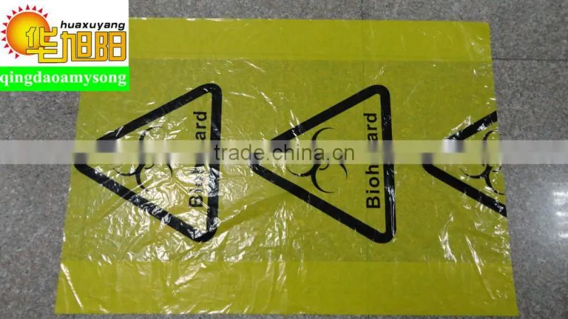 customize industrial waste heat seal black plastic Heavy duty trash bags