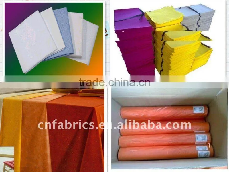 tnt table cloth, nonwoven table cloth, disposable table cloth