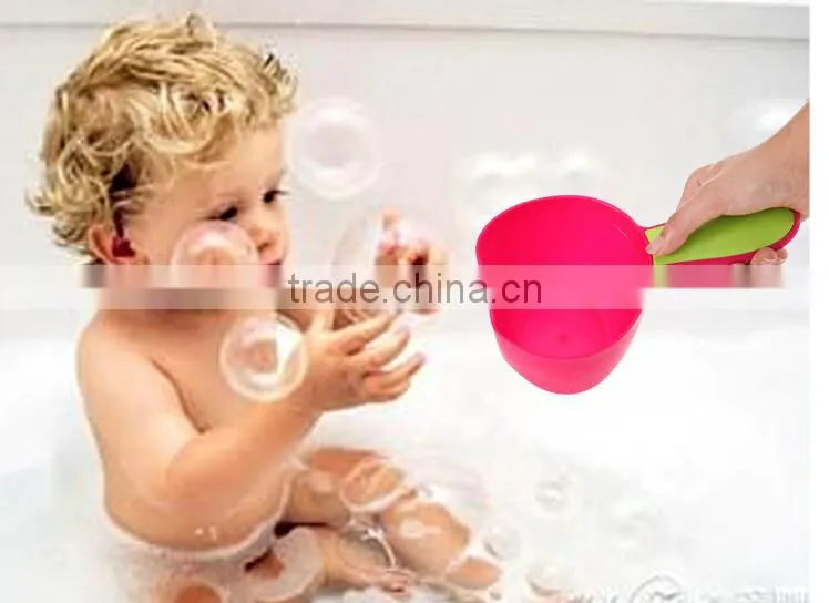 Q116 children's baby shampoo bailer plastic ladle /plastic scoop