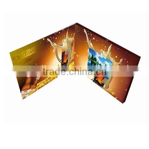 Newest 2.8 inch video greeting card factory digital photo frame