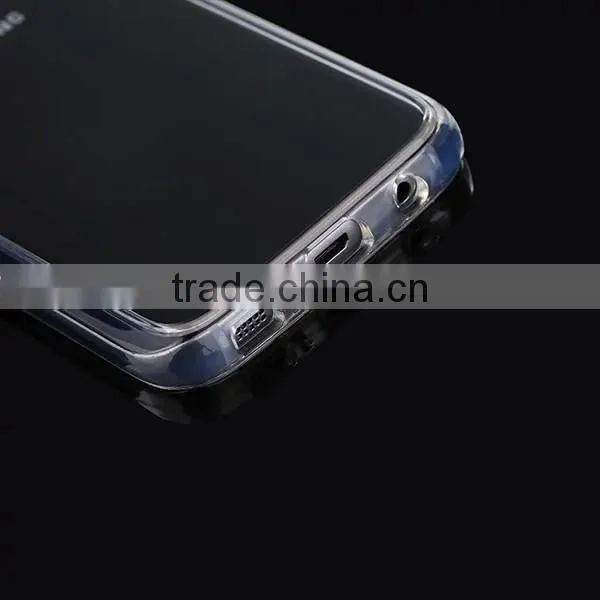 Multi color TPU + Acrylic best selling phone case, transparent clear case for samsung s7