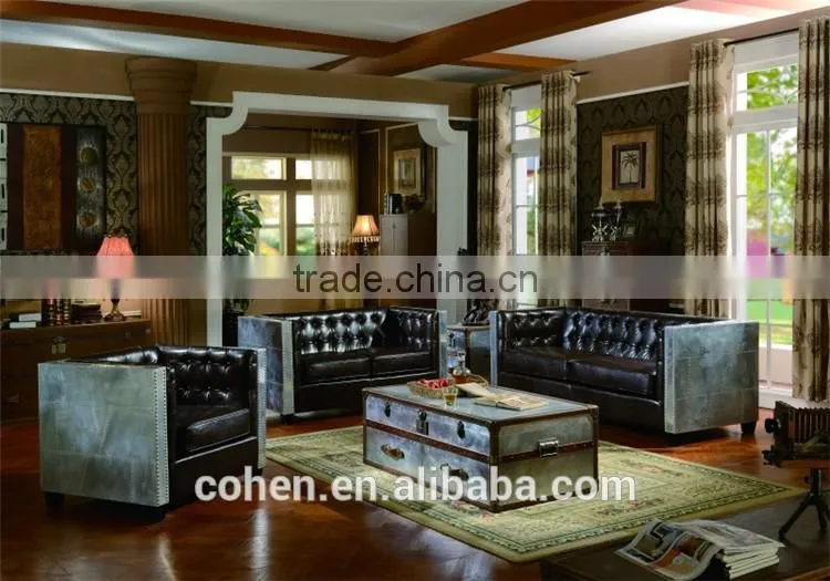 Modern design high cost-effective aluminium aviator coffee table foshan factory direct sale