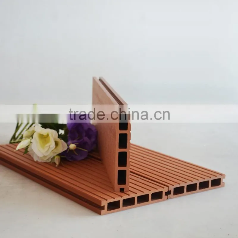 Promotional sale wpc indoor decking floor, plastic sheets for flooring, waterproof and non-slip floor