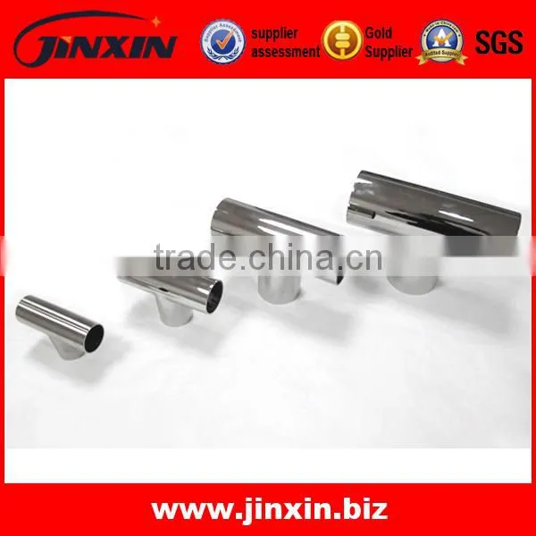 Stainless Steel Channel Pipe 90 degree Ethernet Pipe Cross Connector
