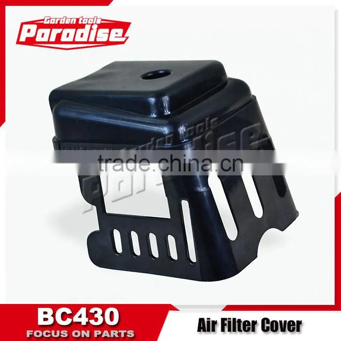 43cc Brush Cutter Spare Parts Air Filter Cover With Plastic Matrial