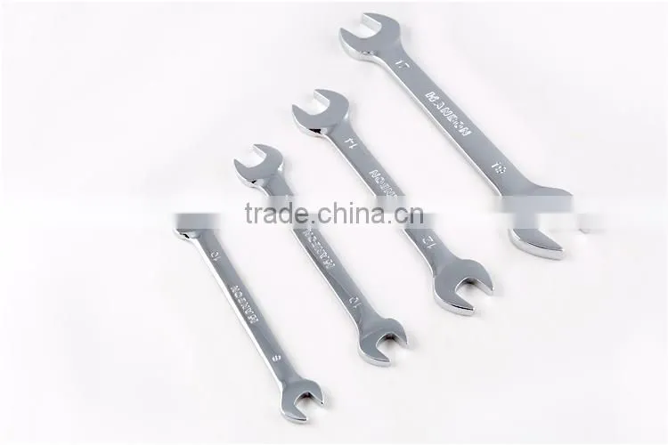 Metric Combination Wrenches Sandblasting Chrome