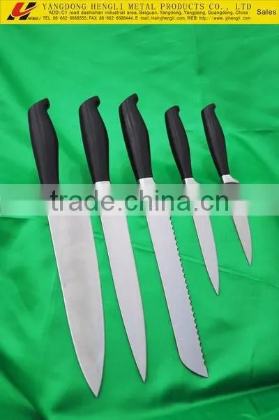 6PCS forge knife block set