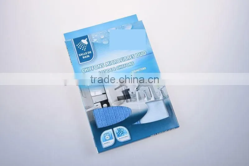 Microfiber Kitchen Cleaning Cloth Towel/Microfiber bathroom cleaning cloth set