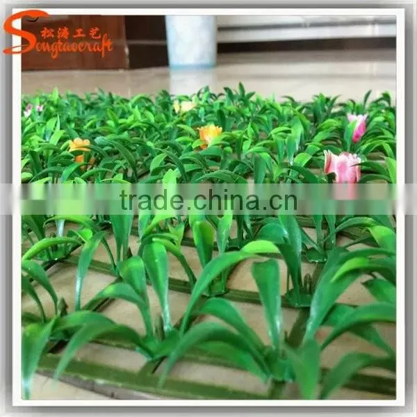 2016 International certified professional leisure venues fire resistant artificial grass wall