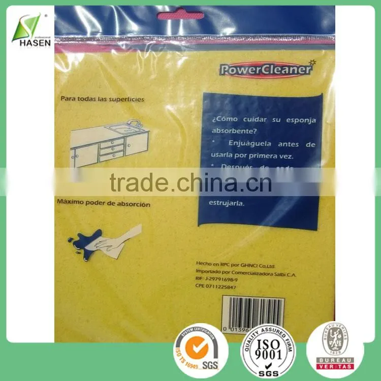 bulk kitchen mesh cleaning sponge diposable nonwoven sponge for furniture