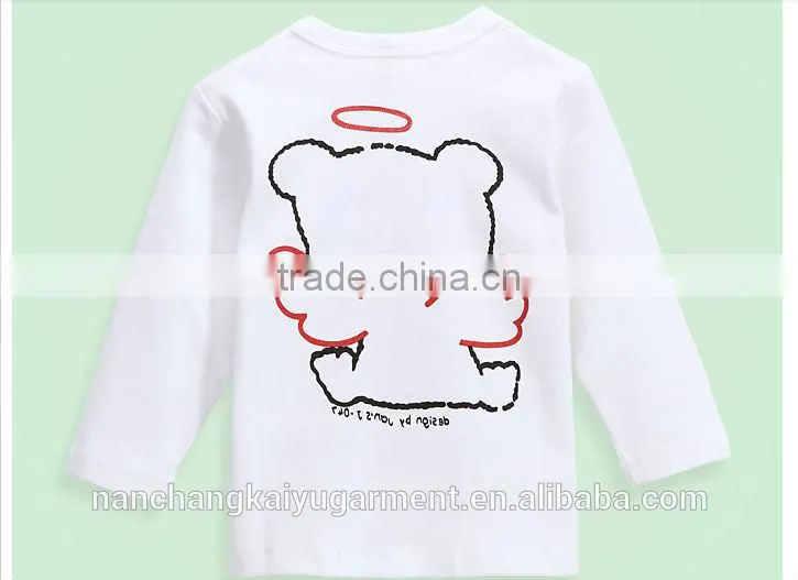 wholesale cartoon print cotton T shirt for boy kids