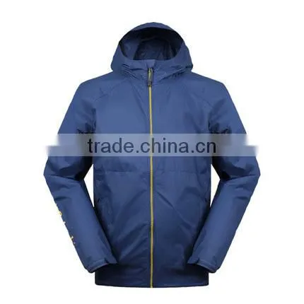 Nylon fabric windproof and waterproof windbreaker jacket