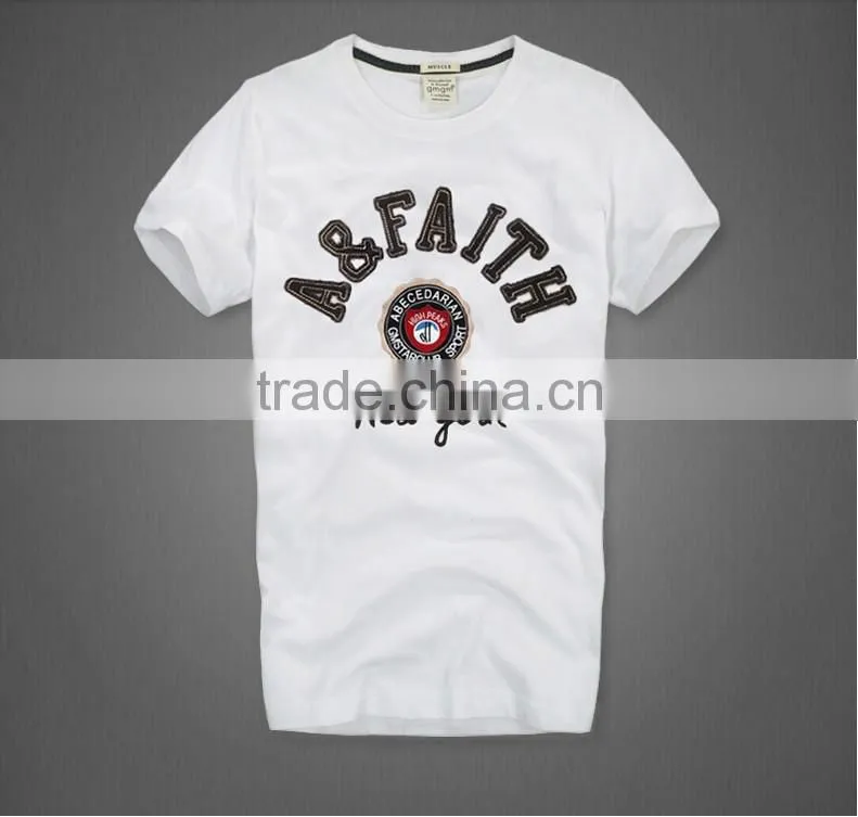 custom men's slim fit contton T-shirt