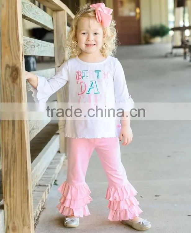 New arrival 2017 cotton fashion kids Wholesale children's clothing boutique baby summer clothes Family kids pajamas
