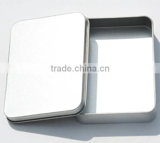 R1886H tinplate sliver Gift Metal Tin Box Wholesale