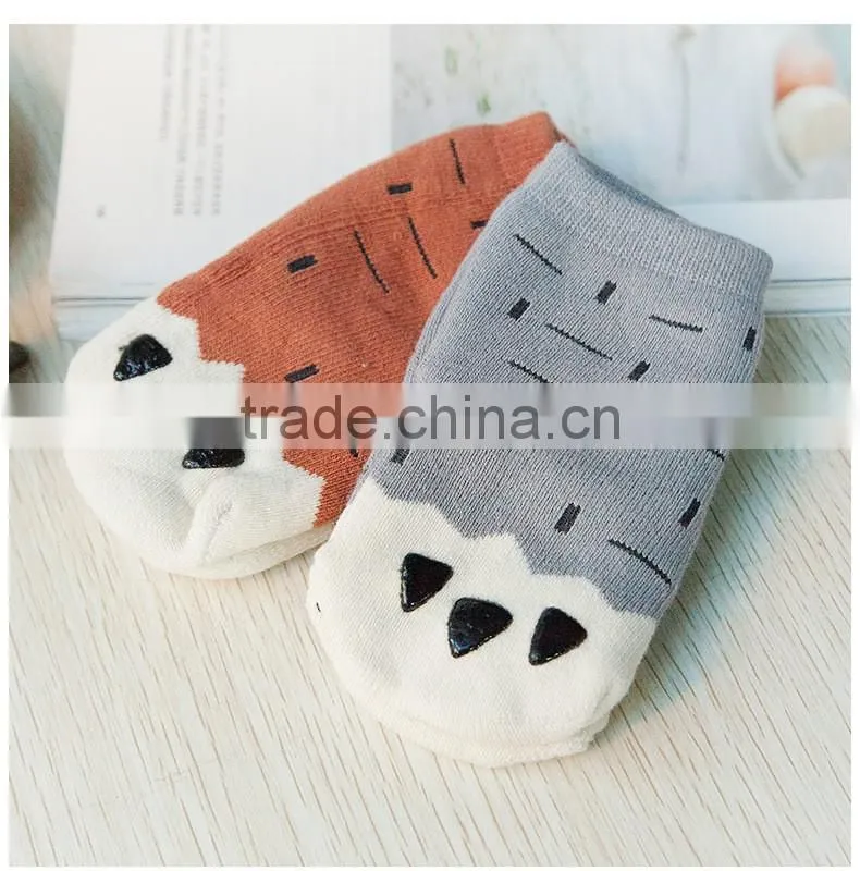 New winter children thick warm cotton terry socks young baby boys and baby girls floor tube socks