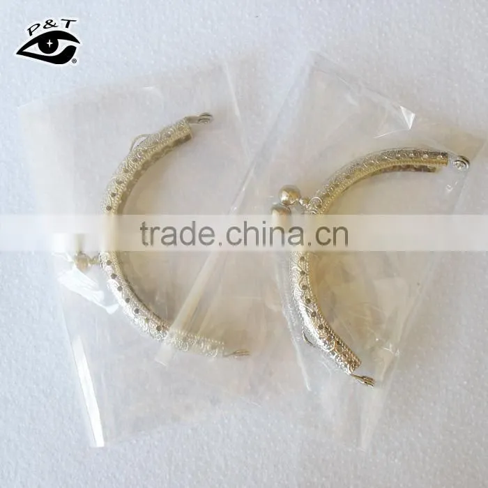 8.5CM wholesale fashion metal purse frame for bag cluth purse frame metal frame