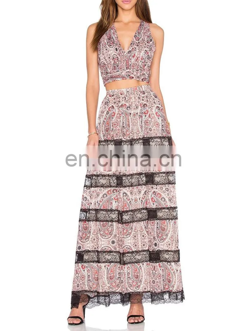 Latest women long skirt design