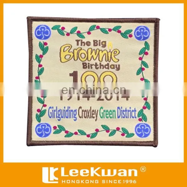 Birthday Celebrate Of Design Woven Label Patch