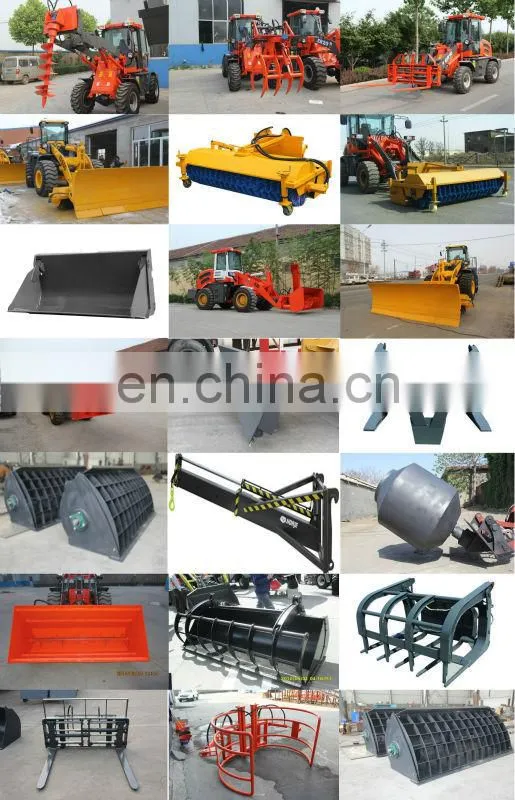 D25 front wheel loader small construction equipment agriculture steering wheel loader
