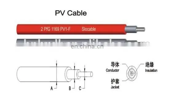Thinned copper conduct 4mm2 dc solar cable