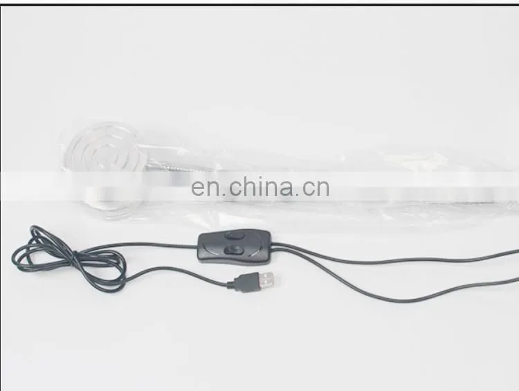 2018 New LED Grow Light, 14W Indoor Flexible Gooseneck Plant Growth Clip Light with USB Port Double Head