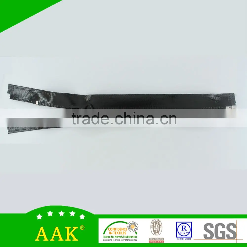 Waterproof zipper for sale 5# Nylon teeth open end